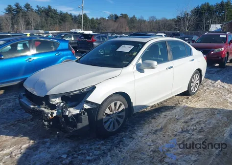 2014 Honda Accord Ex-L из США, поврежденный, VIN 1HGCR2F83EA169069